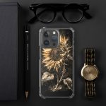 Dark Sunflower iPhone Case | Nature Art - Image 111