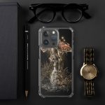 Dark Fly Agaric Mushroom iPhone Case | Nature Art - Image 111