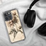 Peony Botanical iPhone Case | Nature Art - Image 139