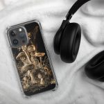 Dark Forest Mushroom Cluster iPhone Case | Nature Art - Image 112