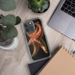 Dark Starfish iPhone Case | Nature Art - Image 113