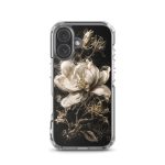 Dark Magnolia iPhone Case | Nature Art - Image 45