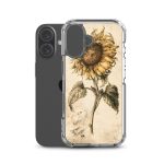 Sunflower Botanical iPhone Case | Nature Art - Image 46