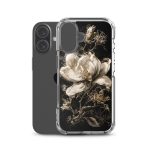 Dark Magnolia iPhone Case | Nature Art - Image 46