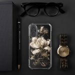 Dark Magnolia iPhone Case | Nature Art - Image 129