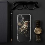 Dark Hummingbird iPhone Case | Nature Art - Image 129