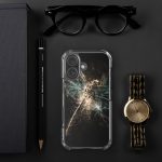 Dark Dragonfly iPhone Case | Nature Art - Image 129