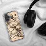 Magnolia Botanical iPhone Case | Nature Art - Image 130