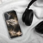 Dark Crane iPhone Case | Nature Art - Image 130