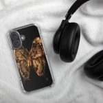 Dark Atlas Moth iPhone Case | Nature Art - Image 130