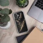 Dark Lavender Branch iPhone Case | Nature Art - Image 131