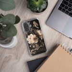 Dark Cherry Blossom iPhone Case | Nature Art - Image 131