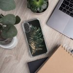 Dark Fern Frond iPhone Case | Nature Art - Image 131