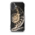 Dark Nautilus Shell iPhone Case | Nature Art - Image 39