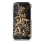 Dark Forest Mushroom Cluster iPhone Case | Nature Art - Image 39