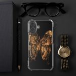 Dark Atlas Moth iPhone Case | Nature Art - Image 120