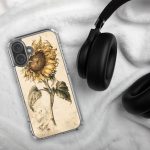 Sunflower Botanical iPhone Case | Nature Art - Image 121