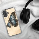 Blue Morpho Butterfly iPhone Case | Nature Art - Image 121