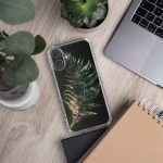 Dark Fern Frond iPhone Case | Nature Art - Image 122
