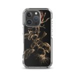 Dark Wild Rose iPhone Case | Nature Art - Image 43