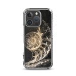 Dark Nautilus Shell iPhone Case | Nature Art - Image 43