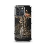 Dark Fly Agaric Mushroom iPhone Case | Nature Art - Image 43