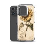 Sunflower Botanical iPhone Case | Nature Art - Image 44
