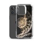 Dark Nautilus Shell iPhone Case | Nature Art - Image 44