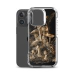 Dark Forest Mushroom Cluster iPhone Case | Nature Art - Image 44