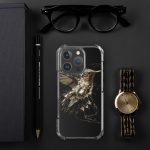 Dark Hummingbird iPhone Case | Nature Art - Image 126