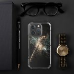 Dark Dragonfly iPhone Case | Nature Art - Image 126