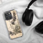 Lavender Branch iPhone Case | Nature Art - Image 127