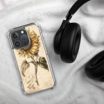 Sunflower Botanical iPhone Case | Nature Art - Image 127