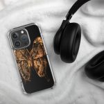 Dark Atlas Moth iPhone Case | Nature Art - Image 127