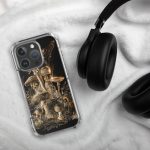 Dark Forest Mushroom Cluster iPhone Case | Nature Art - Image 127