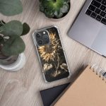 Dark Sunflower iPhone Case | Nature Art - Image 128