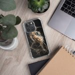 Dark Kingfisher iPhone Case | Nature Art - Image 128