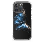 Dark Blue Morpho Butterfly iPhone Case | Nature Art - Image 41