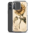 Sunflower Botanical iPhone Case | Nature Art - Image 42