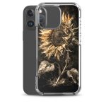 Dark Sunflower iPhone Case | Nature Art - Image 42