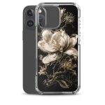 Dark Magnolia iPhone Case | Nature Art - Image 42