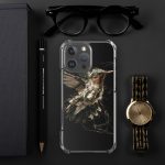 Dark Hummingbird iPhone Case | Nature Art - Image 123