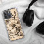 Magnolia Botanical iPhone Case | Nature Art - Image 124