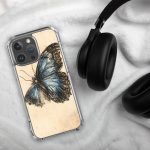 Blue Morpho Butterfly iPhone Case | Nature Art - Image 124