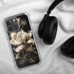 Dark Magnolia iPhone Case | Nature Art - Image 124