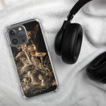 Dark Forest Mushroom Cluster iPhone Case | Nature Art - Image 124