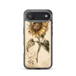 Sunflower Botanical iPhone Case | Nature Art - Image 47