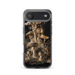 Dark Forest Mushroom Cluster iPhone Case | Nature Art - Image 47