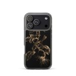 Dark Wild Rose iPhone Case | Nature Art - Image 49