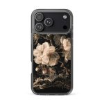 Dark Cherry Blossom iPhone Case | Nature Art - Image 48
